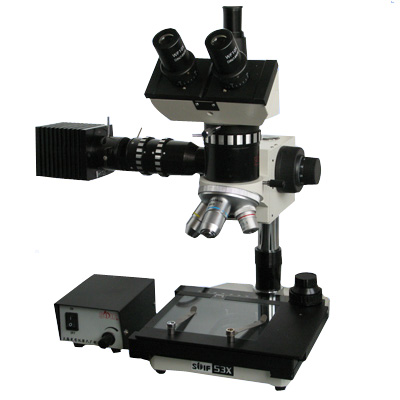 53X三目正置金相顯微鏡